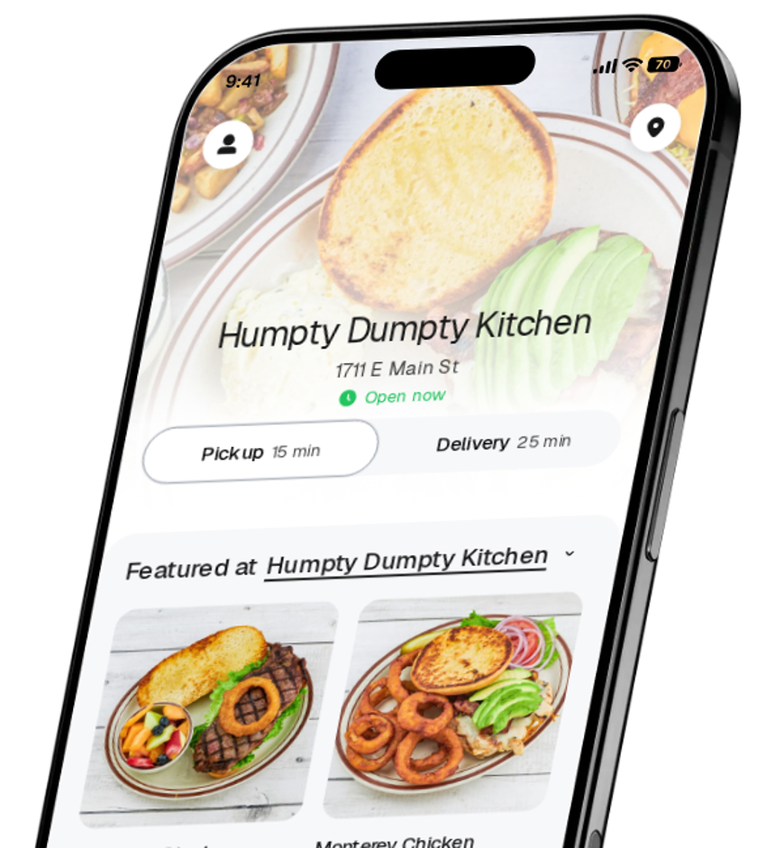Humpty Dumpty Kitchen app preview