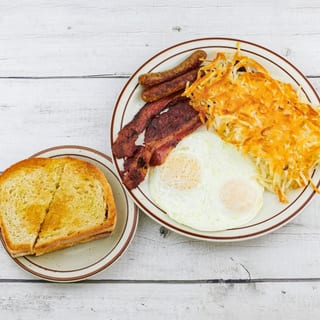 Two Eggs and Choice of Meat