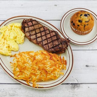 New York Steak and Eggs